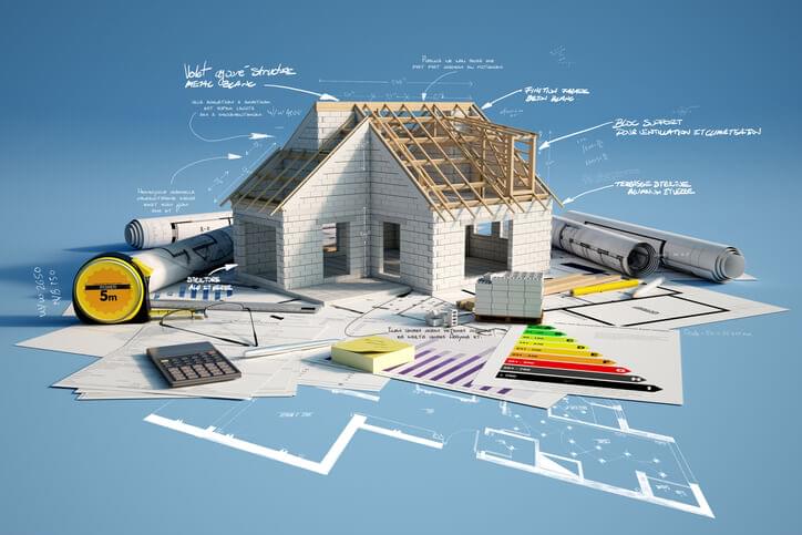 Brick wall or plasterboard wall